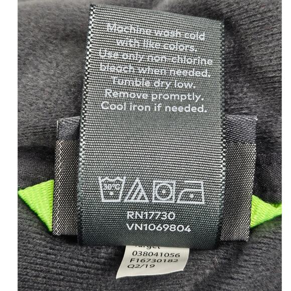 CHAMPION C9 BOYS OUTERWEAR SMALL GRAY FULL ZIP FLEECE JACKET SIZE SMALL (6-7) - Picture 8 of 9